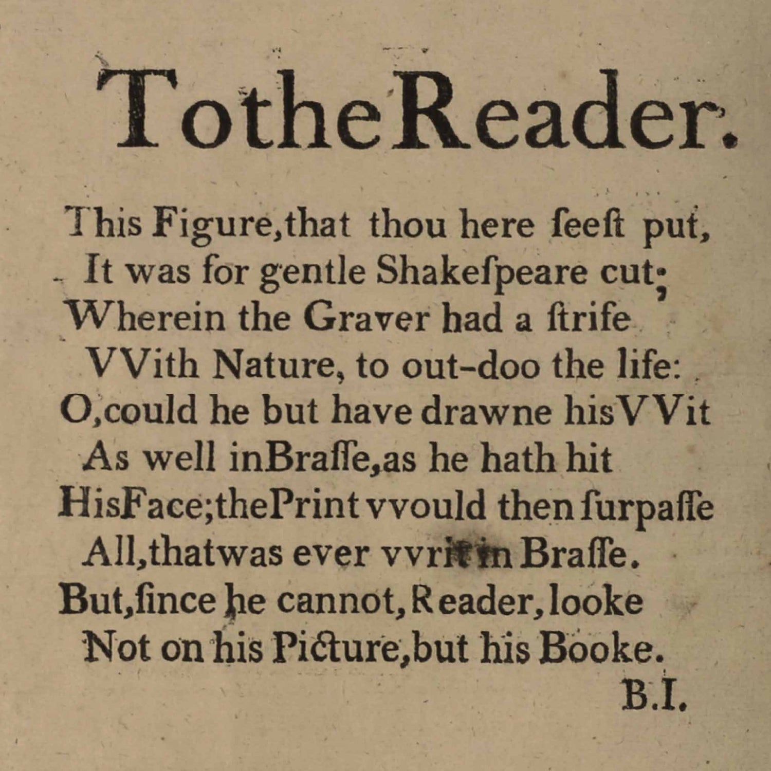 Þe First Folio · 1623